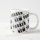 Native New Yorker Pattern Grote Koffiekop (Rechts)