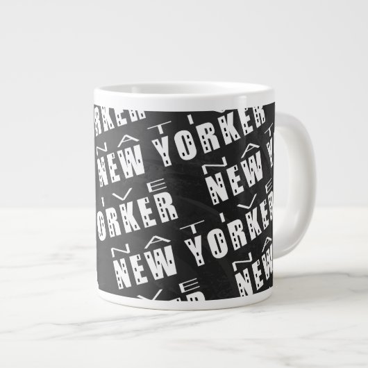 Native New Yorker Pattern Grote Koffiekop (Voorkant rechts)