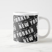 Native New Yorker Pattern Grote Koffiekop (Rechts)