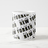 Native New Yorker Pattern Grote Koffiekop (Voorkant)