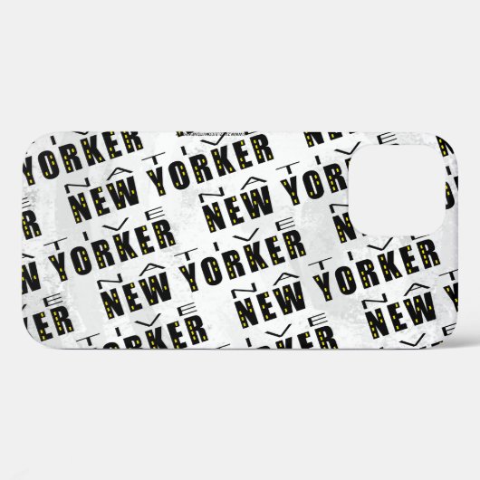 Native New Yorker Pattern Hoesje-Mate iPhone Case (Achterkant (horizontaal))