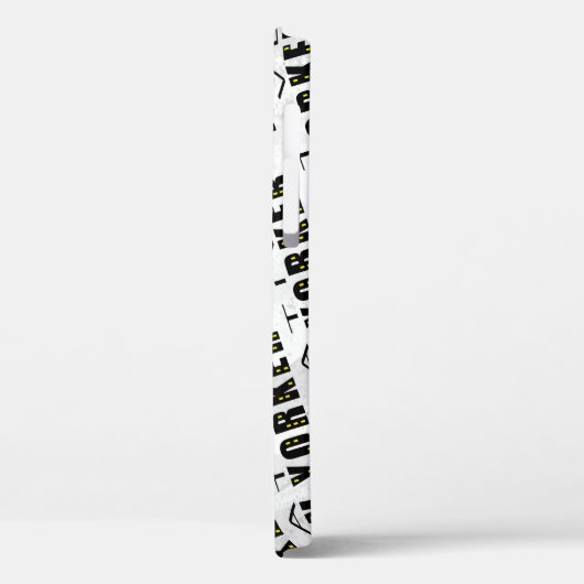 Native New Yorker Pattern Hoesje-Mate iPhone Case (Achterkant / Links)