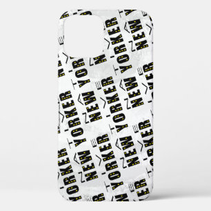 Native New Yorker Pattern Hoesje-Mate iPhone Case