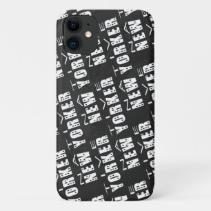 Native New Yorker Pattern Hoesje-Mate iPhone Case
