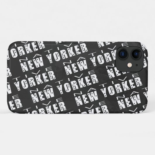 Native New Yorker Pattern Hoesje-Mate iPhone Case (Achterkant (horizontaal))