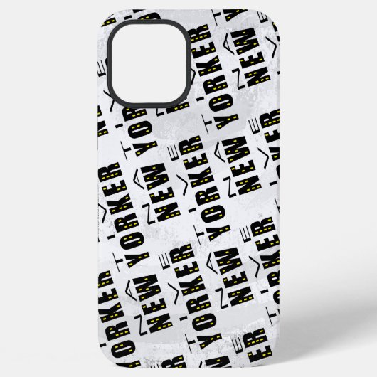 Native New Yorker Pattern iPhone Hoesje (Achterkant)