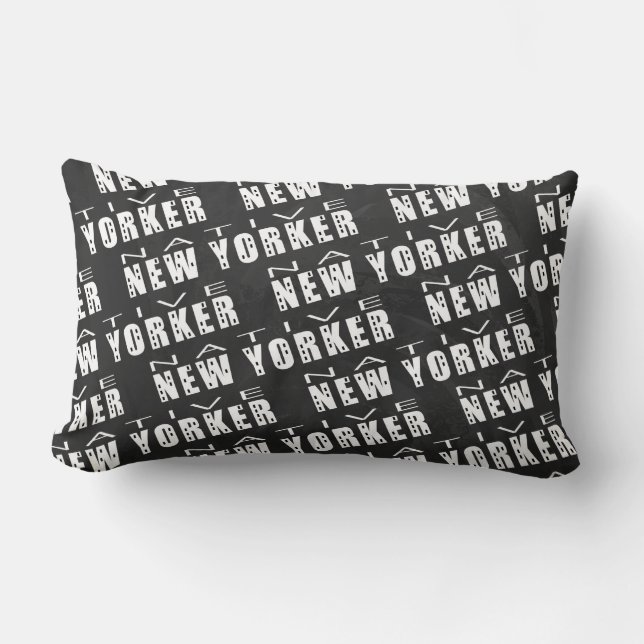 Native New Yorker Pattern Kussen (Voorkant)