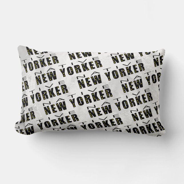Native New Yorker Pattern Kussen (Voorkant)
