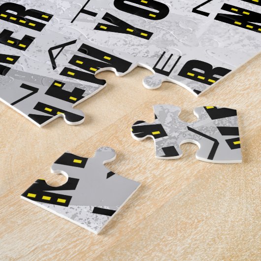 Native New Yorker Pattern Legpuzzel (Zijkant)
