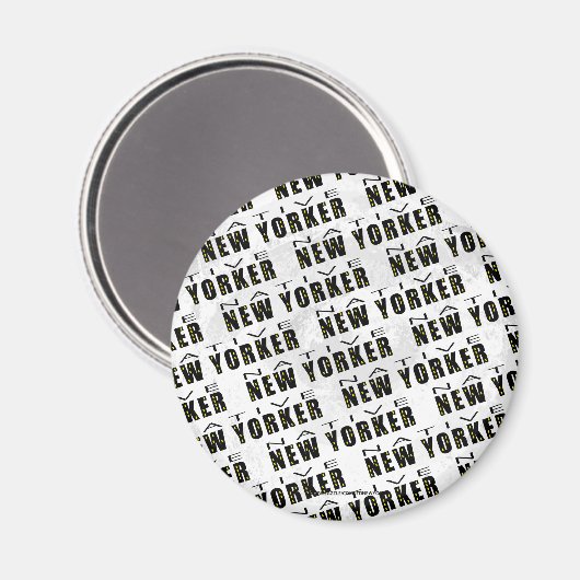 Native New Yorker Pattern Magneet (Voorkant / Achterkant)