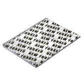 Native New Yorker Pattern Notitieboek (Linkerzijde)