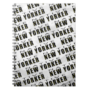 Native New Yorker Pattern Notitieboek
