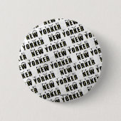 Native New Yorker Pattern Ronde Button 5,7 Cm (Voorkant)