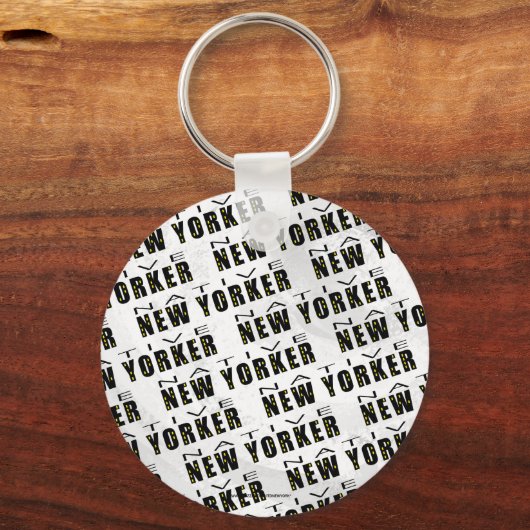 Native New Yorker Pattern Sleutelhanger (Voorkant)