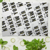 Native New Yorker Pattern Theedoek (Gevouwen)