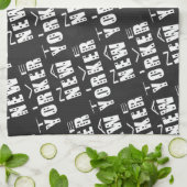 Native New Yorker Pattern Theedoek (Gevouwen)