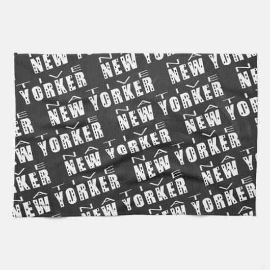 Native New Yorker Pattern Theedoek (Horizontaal)