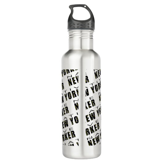 Native New Yorker Pattern Waterfles (Achterkant)