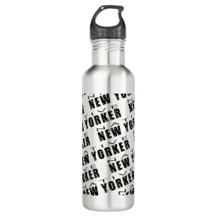 Native New Yorker Pattern Waterfles