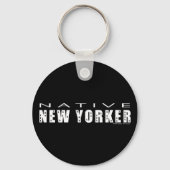 Native New Yorker Sleutelhanger (Voorkant)