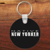 Native New Yorker Sleutelhanger (Voorkant)