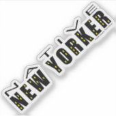 Native New Yorker Sticker (Voorkant)