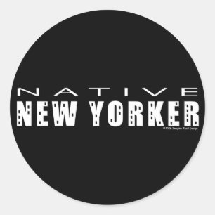Native New Yorker Stickers