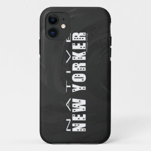 Native New Yorker zwart Case-Mate iPhone Case