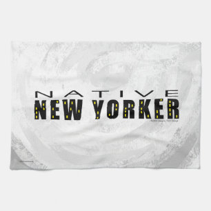 Native New Yorker zwart Theedoek