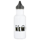 Native New Yorker zwart Waterfles (Links)