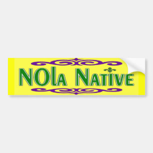 Native NOLa Bumpersticker