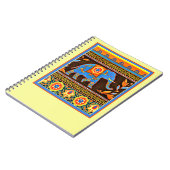 Native olifant notitieboek (Linkerzijde)