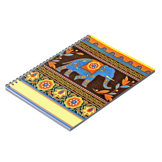 Native olifant notitieboek (Linkerzijde)