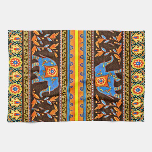 Native olifant theedoek (Horizontaal)