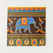 Native olifant wandkleed (Voorkant)