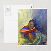 native-painting briefkaart (Voorkant / Achterkant)