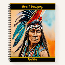 Native Pattern Composition Book Notitieboek