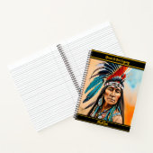 Native Pattern Composition Book Notitieboek (Binnen)