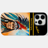 Native Pattern Composition-hoofdtooi Case-Mate iPhone Case (Achterkant (horizontaal))