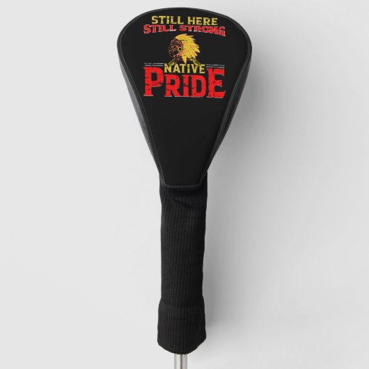 Native Pride Golf Head-Hoesje Golfheadcover (Voorkant)