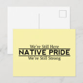 Native Pride Nog Steeds Hier Sterke Postkaarten (Voorkant / Achterkant)