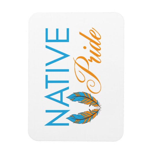 Native Pride veren flexibele magneet (Verticaal)