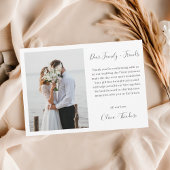 Native Protea Waterverf Floral Boho Botanical Bedankkaart