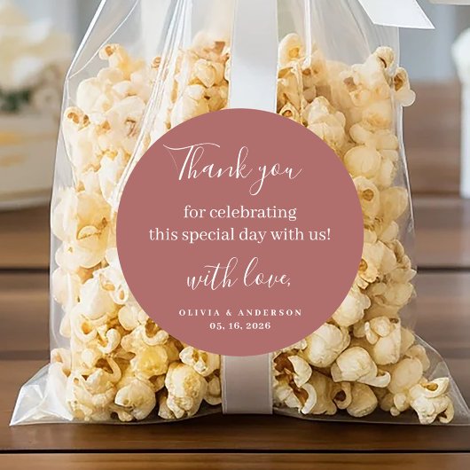 Native Protea Waterverf Floral Boho Botanical Ronde Sticker