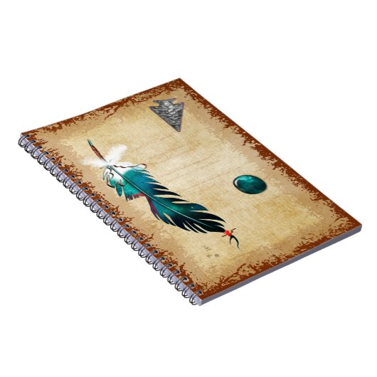 Native Reflections voor Native American Art Notitieboek (Rechterzijde)