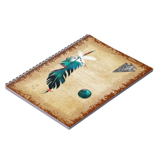 Native Reflections voor Native American Art Notitieboek (Linkerzijde)