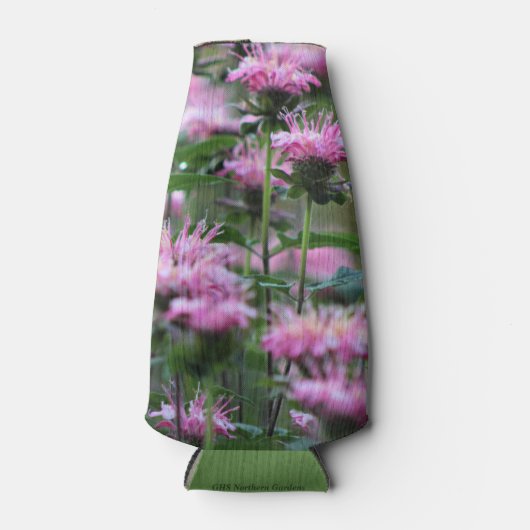 Native roze bijenbalsem flesjeskoeler (Voorkant)