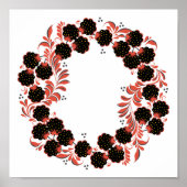 Native russian ornament poster (Voorkant)