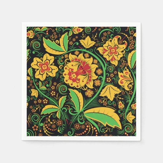 Native russian ornament servet (Voorkant)