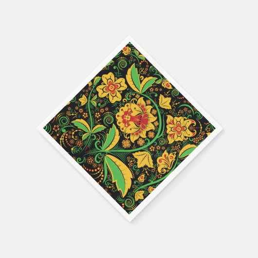 Native russian ornament servet (Hoek)